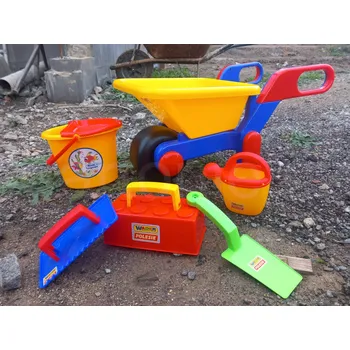 Hračka na písek Wader / Polesie Kolečko se zednickou sadou, na písek