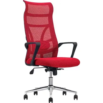 OLIVIER, židle kancelářská červená