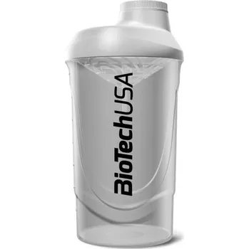 Fitness strava BioTech Šejkr 600 ml transparent