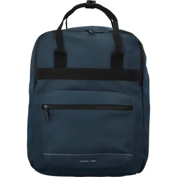 Městský batoh Stylový dámský pogumovaný batoh Heroldina, modrý