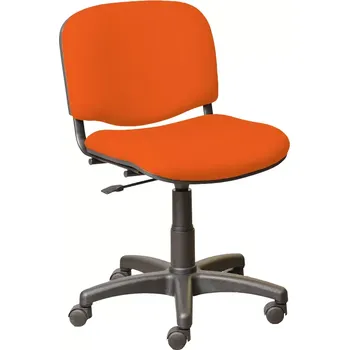 Jídelní židle JULIE - 1 židle čalouněná, bez područek a stolku, BONDAI BN19 (3012) - látka oranžová