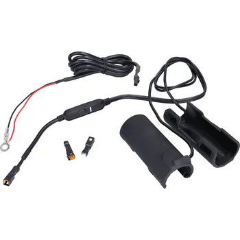 Motocyklový chránič Vyhříavné gripy Koso X-Claws Clip-on, s vypínačem 12V 43145
