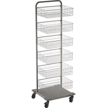 MNS 20/6K vozík s drátěnými boxy