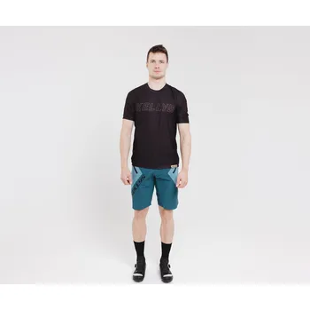 cyklistický dres Enduro dres KELLYS TYRION 2 krátky rukáv black- XXL (Enduro dres KELLYS TYRION 2 krátky rukáv black- XXL)