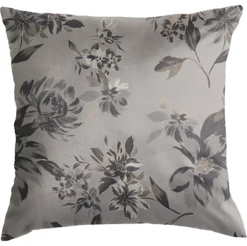 Polštář Södahl, Dekorativní polštář History Bloom 50 x 50 cm šedý - Formadore