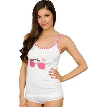 Dámská košilka 52/1-30/D180 FABIO Barva: Bílá, Velikost: XL