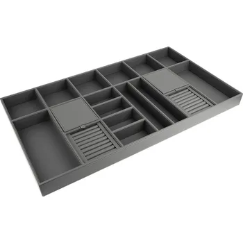 Příborník do zásuvky StrongIn organizér na šperky do šuplíku šatní skříně o šířce 900 mm (StrongIn organizér na šperky do šuplíku šatní skříně o šířce 900 mm)