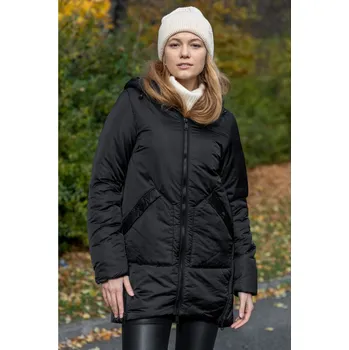Rino & Pelle Rino&Pelle dámská prodloužená zimní bunda Jouke černá Velikost: 34