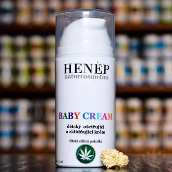 Henep BABY CREAM dětský ošetřující a zklidňující krém 75ml – osobní odběr v Pardubicích a Jihlavě