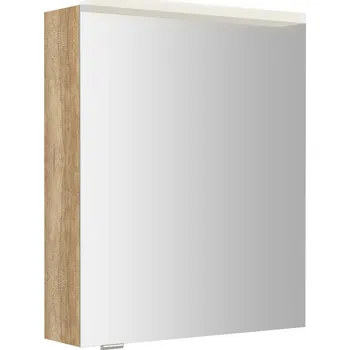 Koupelnový nábytek Sapho LINEX galerka s LED osvětlením, 60x70x15cm, levá/pravá, dub alabama, LX060-0022