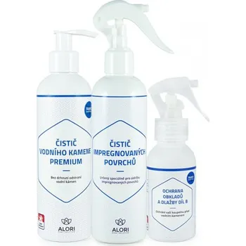 Alori Nano Distribution s.r.o. Alori Balíček ochrana obkladů a dlažby (kámen premium, imprg. povrch, obkl B)