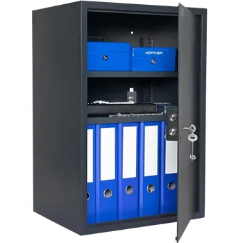 Trezor NJS 5 sejf nábytkový, mechanický zámek na klíč, antracit