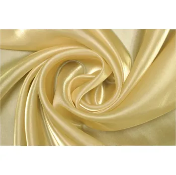 Organza s nylonem - Zlatá žlutá