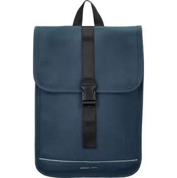 Městský batoh Trendy dámský pogumovaný batoh Sofara, modrý