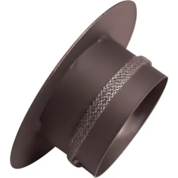 Kouřovod Hs Flamingo Redukce do keramického komína s růžicí 150 mm/130 mm/1,5 mm komín/kamna