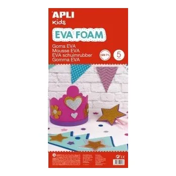 Barevný papír Apli Pěnovka fialová 600 x 400 x 2 mm 5 listů