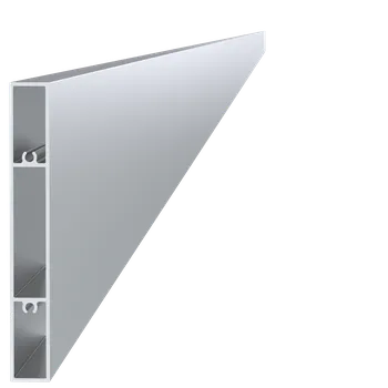 Stavební profil KVN ALUMINIUM Profil 120x16mm, L-6000mm, hliník bez povrchové úpravy