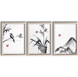 Obrazy v sadě 3 ks 38x53 cm – Wallity ID_1524194