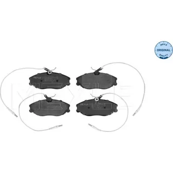 Brzdový systém Sada brzdových destiček, kotoučová brzda MEYLE 025 216 7419/W