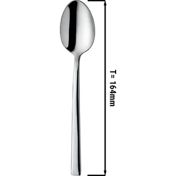 Příbor G.Gastro (12 Kusů) Dezertní lžíce Giancarlo - 16,4 cm