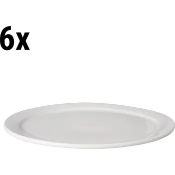 Talíř G.Gastro (6 Kusů) BUDGETLINE - Talíř mělký Mammoet - Ø 260mm - bílý