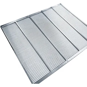 Mellarius Mateří mřížka nerez 378x478 mm DE