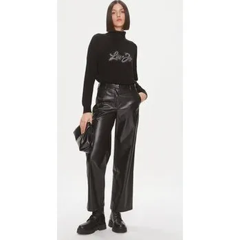 Dámský svetr Liu Jo Rolák MF3432 MS14G Černá Regular Fit XS