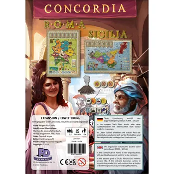 Desková hra PD-Verlag Concordia: Roma / Sicilia