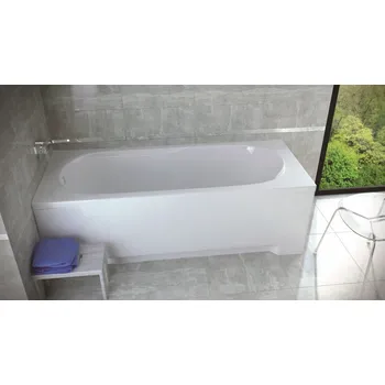 Vana BESCO - Obdélníková vana VINDOBONA - Nožičky k vaně - S nožičkami, Rozměr vany - 180 × 80 OLVVIN18+OLVPINOZ