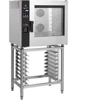 konvektomat Konvektomat elektrický 7x GN 1/1, 12,6 kW, nástřik, dotykový, automatická mytí, pravé dveře | REDFOX - MPD 0711 X ERAM