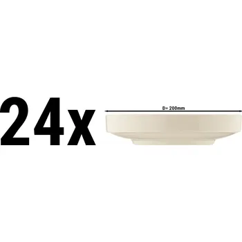 Talíř G.Gastro (24 Kusů) CHEF TASTE OF - Talíř hluboký - Ø 20 cm