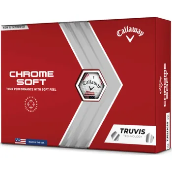 Golfový míček Callaway Limited Edition Chrome Soft Truvis Team USA Golf Balls