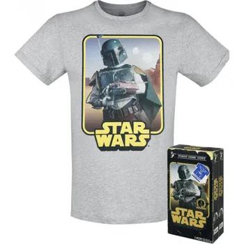 Pánské tričko Tričko Star Wars - Boba Fett (velikost M)