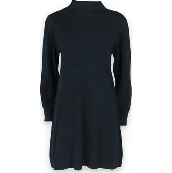 Dámský svetr Delší svetřík/ tunika B-1532 barva: černá, velikost: S/M