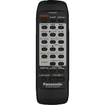 Dálkový ovladač PANASONIC EUR643826 - kompatibilní značkový dálkový ovladač General