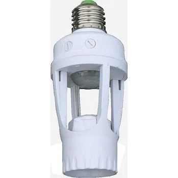 Pohybové čidlo Hütermann Pohybové objímkové PIR čidlo infraspínač pohybu do objímky Z-173