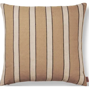 Polštář Ferm Living, Polštář Brown Lines 50 x 50 cm - Formadore