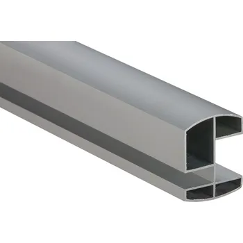 Nábytkové kování WC kabinky Al elox profil horní 10/25 mm pro kabinky, délka 3,2m (WC kabinky Al elox profil horní 10/25 mm pro kabinky, délka 3,2m)