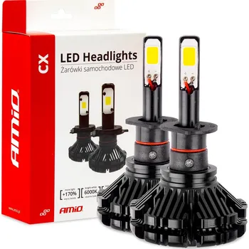 Autožárovka LED žárovky H1 AMIO COB, 6000K | 3000 LM, CX series (01072)