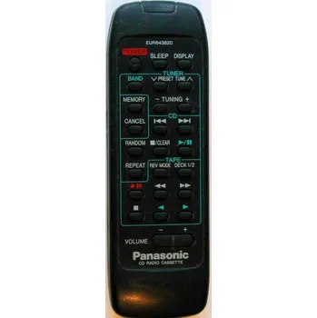 PANASONIC EUR643820 - kompatibilní značkový dálkový ovladač General