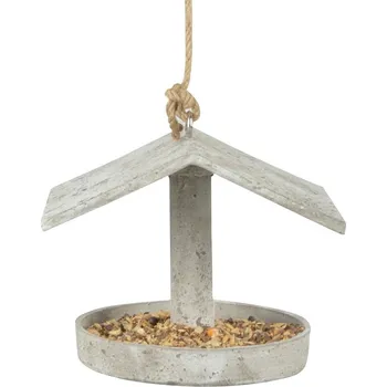 Krmítko pro ptáka Krmítko betonového vzhledu - Esschert Design Krmítko pro ptáčky