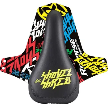 Sedlo na kolo Sedlo Reverse Nico Vink Shovel and Shred + blatníček Black/Yellow