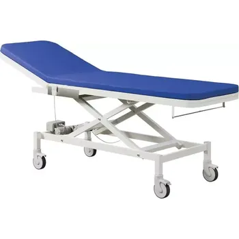 Masážní stůl VLE - 003 lehátko elektricky stavitelné, tmavě modré