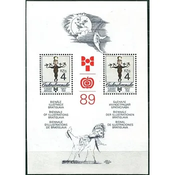Poštovní známka Českosloveská pošta (1989) A 2908 ** - Československo - BIB 89 - Bienále ilustrací Bratislava 1989