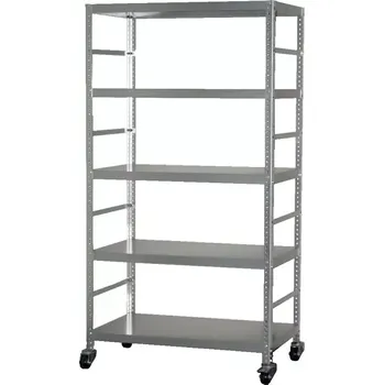 Dílenský regál POR - 750 regál základní 2000x1000x750/5 polic, pozink