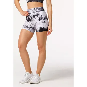 Dámské kraťasy White Marble fitness šortky - XS