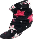 VFstyle Hřejivé ponožky STARS černé Velikost: 35 - 38