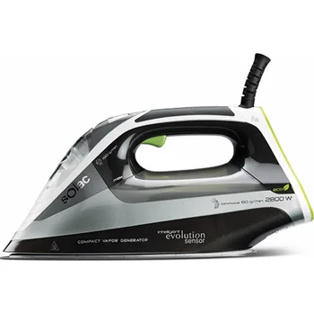 Praní a péče o prádlo Parní generátor Solac, CVG9512, Intelligent Evolution Sensor, kompaktní, eloxová žehlící plocha, technologie senzoru, konstantní pára, 2800 W