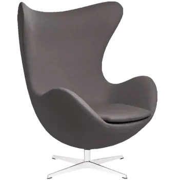 Sedací souprava RELAX křeslo otočné, kříž ALU, látka antracitová