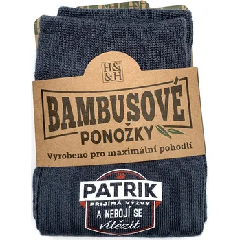 Pánské ponožky Albi Bambusové ponožky Patrik, velikost 39 - 46